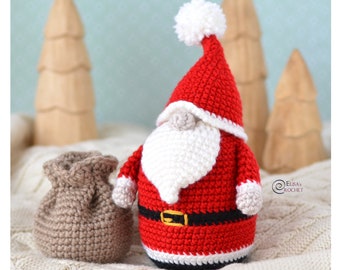 CROCHET PATTERN - SANTA Claus Amigurumi / Stuffed Doll / Easy Instructions / Holiday / Handmade / Christmas - pdf only