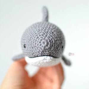 CROCHET PATTERN Finley the SHARK Amigurumi / Stuffed Doll / Easy Instructions / Holiday / Handmade / Christmas pdf only image 8