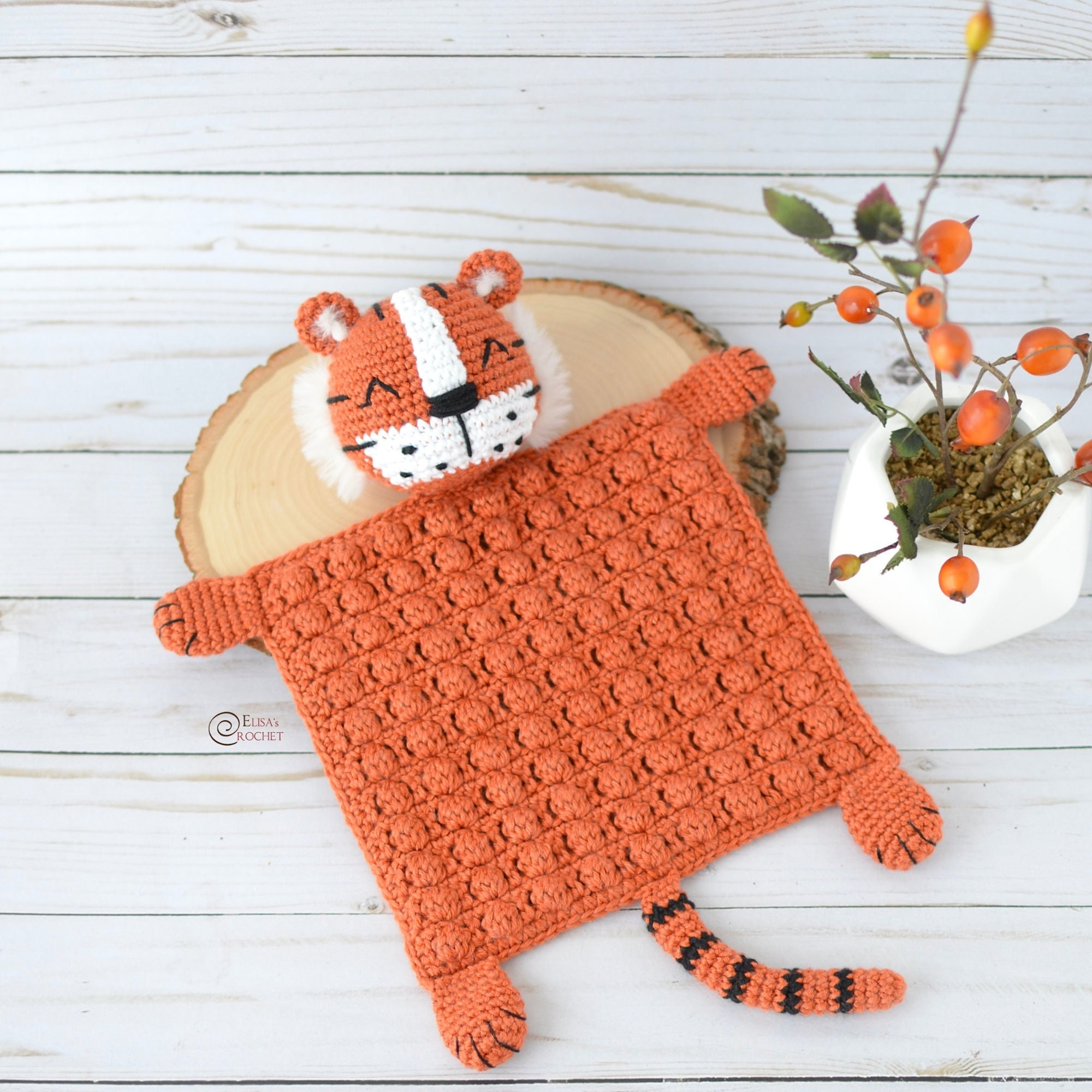 Tiger Baby Blanket Etsy Canada