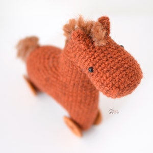 CROCHET PATTERN HORSE Toy/ Amigurumi / Stuffed Doll / Easy Instructions / Handmade/ Christmas pdf only image 4