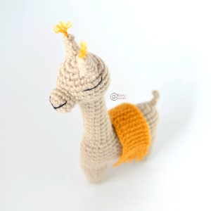 CROCHET PATTERN VIOLET the Alpaca / Amigurumi / Stuffed Doll / Easy Instructions / Animals / Llama / Handmade pdf only image 6