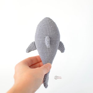 CROCHET PATTERN Finley the SHARK Amigurumi / Stuffed Doll / Easy Instructions / Holiday / Handmade / Christmas pdf only image 7