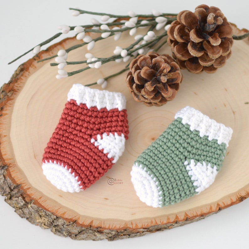 CROCHET PATTERN Mini Christmas STOCKING / Easy Instructions Etsy