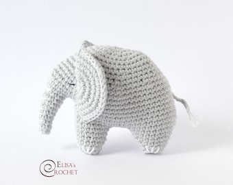 Lieve OLIFANT | PDF Haakpatroon amigurumi | Alleen Engels