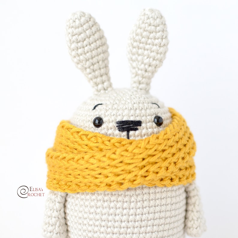 CROCHET PATTERN COCO the Rabbit Amigurumi / Stuffed Doll / Easy Instructions / Fall / Handmade / Bunny pdf only 画像 3