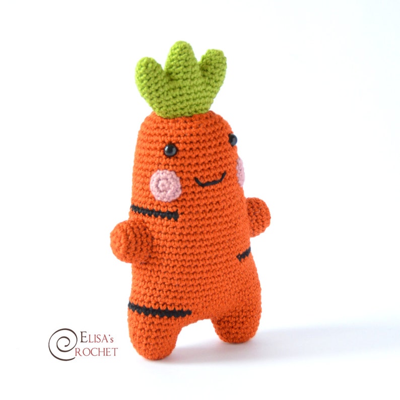 Handmade Crochet carrots