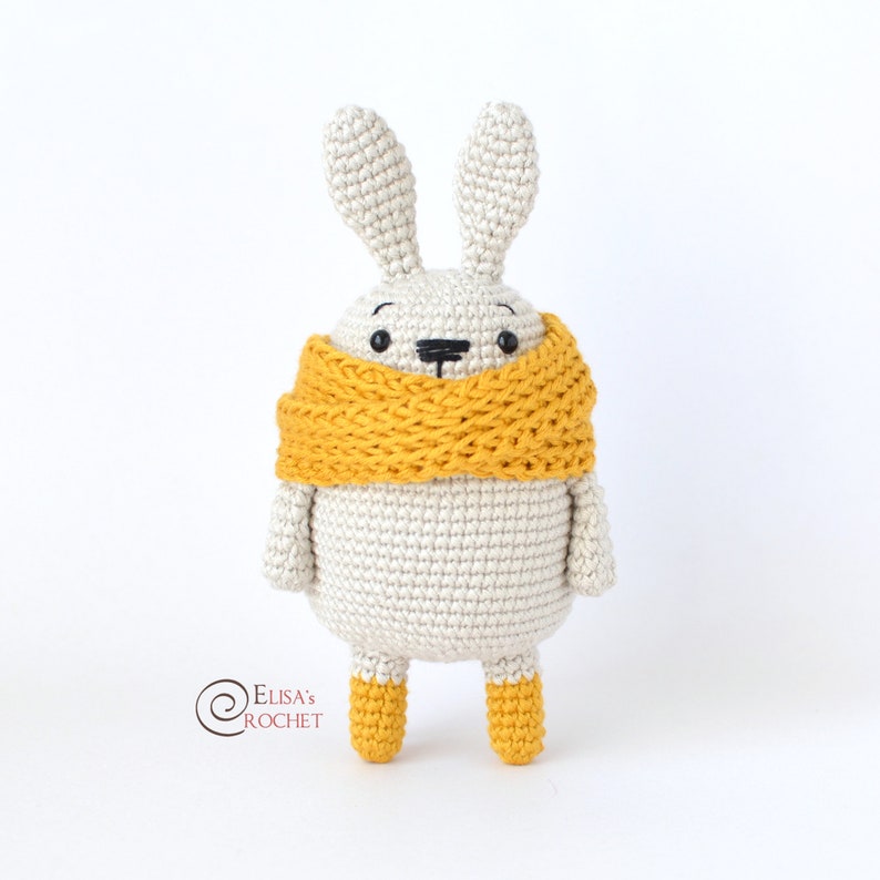 CROCHET PATTERN COCO the Rabbit Amigurumi / Stuffed Doll / Easy Instructions / Fall / Handmade / Bunny pdf only 画像 1