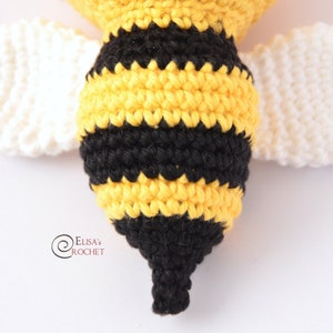 CROCHET PATTERN MYA the Bee Amigurumi doll / Stuffed Doll / Easy Instructions / Handmade Plushie pdf only image 6