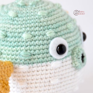 CROCHET PATTERN CARRIE the Blowfish Amigurumi / Stuffed Doll / Easy Instructions / Baby / Handmade Plushie / Sea pdf only image 2