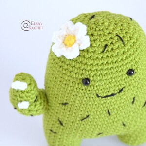 CROCHET PATTERN Big CACTUS Amigurumi doll / Plant / Succulent / Stuffed Doll / Easy Instructions / Handmade Plushie pdf only image 2