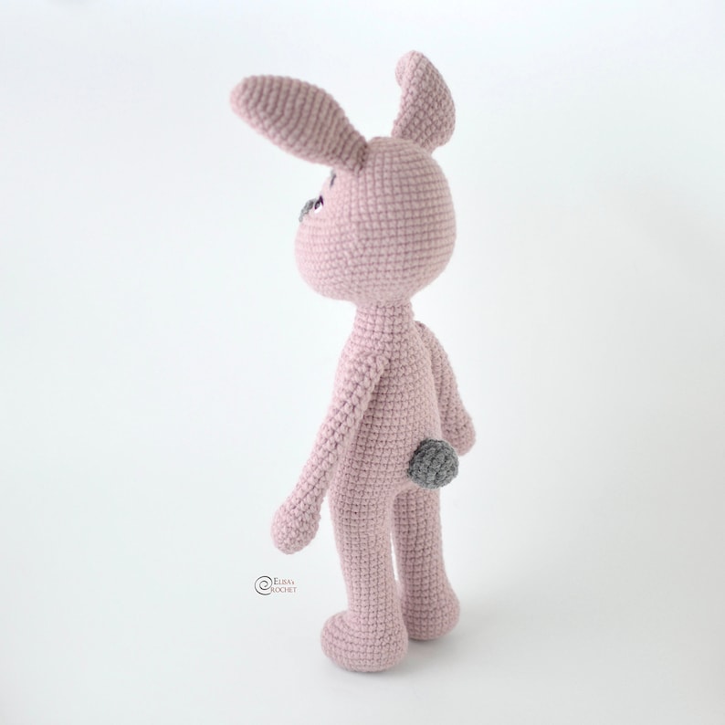 CROCHET PATTERN Camille the BUNNY / Amigurumi / Stuffed Toy / Easy Instructions / Doll / Handmade pdf only image 4