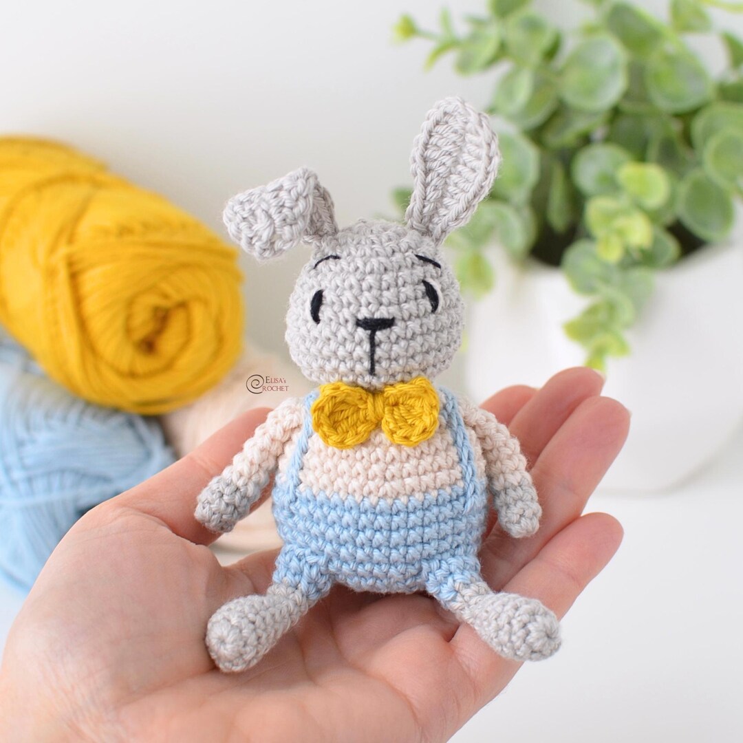 Zippy Rabbit Zippy the BUNNY | PDF Amigurumi Crochet Pattern | English Only - Etsy