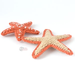 CROCHET PATTERN - SEA Stars Amigurumi / Stuffed Doll / Easy Instructions / Baby / Handmade Plushie / Sea - pdf only