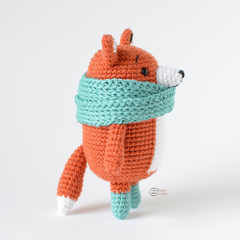 CROCHET PATTERN RUDY the Fox / Amigurumi / Stuffed Doll / Easy Instructions / Animals / Handmade pdf only image 2