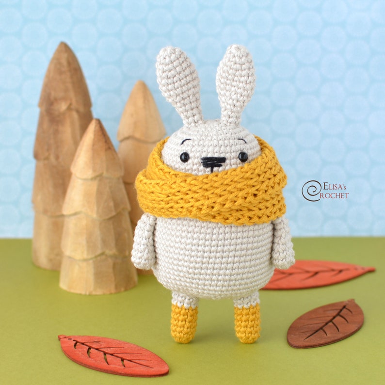 HÄKELANLEITUNG COCO der Hase Amigurumi / Stoffpuppe / Einfache Anleitung / Herbst / Handgemacht / Kaninchen nur pdf Bild 2