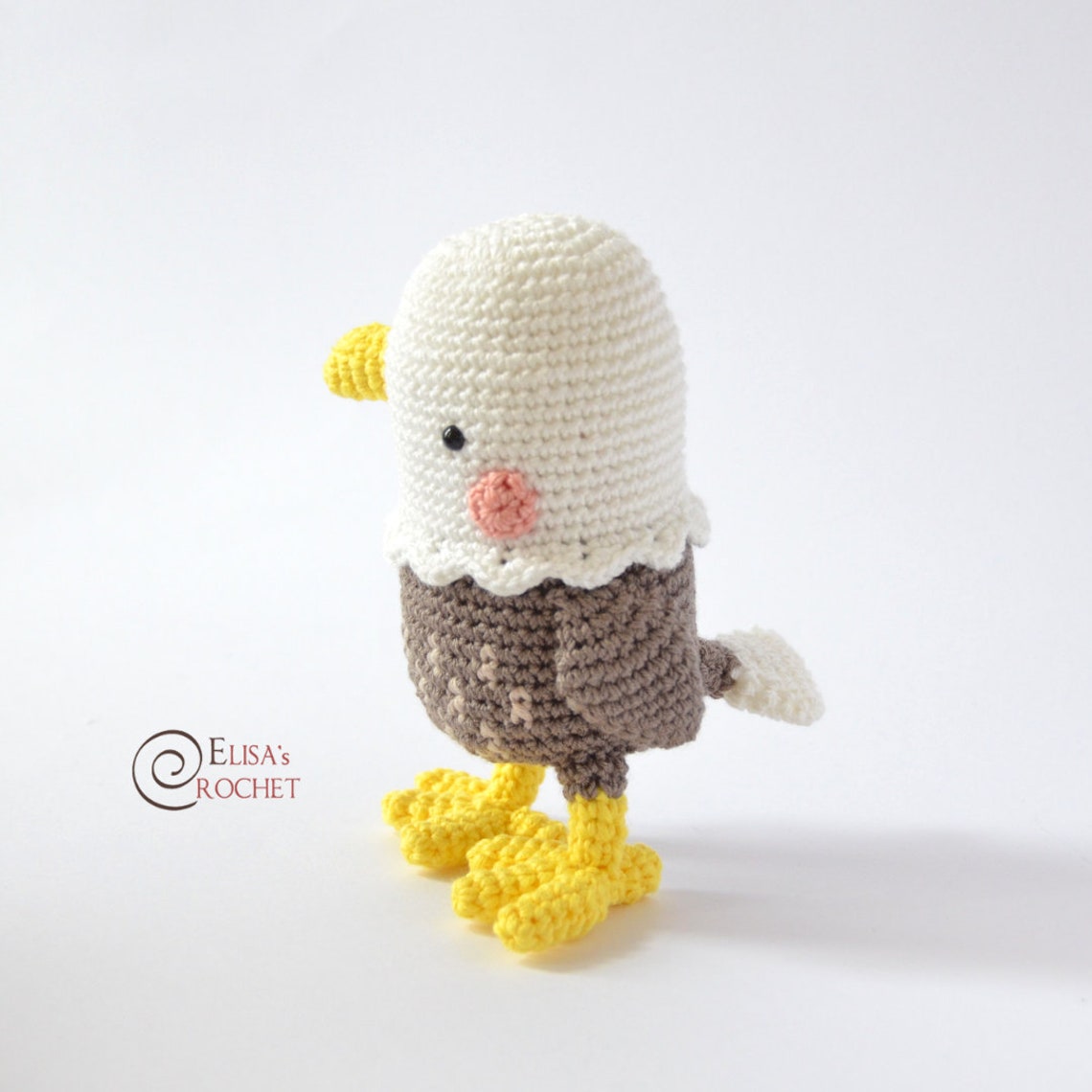 CROCHET PATTERN EDGAR the Eagle Amigurumi Doll / Bird / Etsy