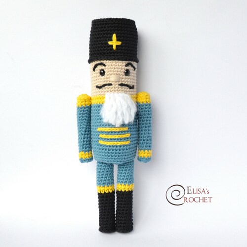 stuffed nutcracker doll