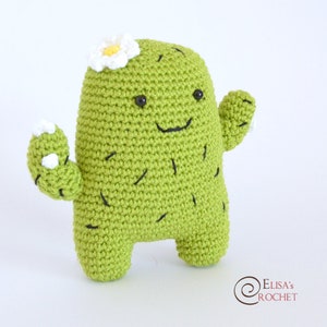 CROCHET PATTERN Big CACTUS Amigurumi doll / Plant / Succulent / Stuffed Doll / Easy Instructions / Handmade Plushie pdf only image 3