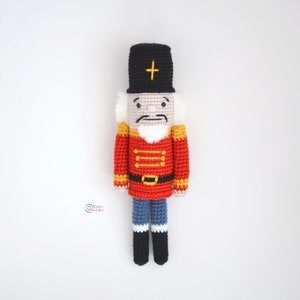 CROCHET PATTERN NUTCRACKER / Amigurumi / Stuffed Doll / Easy Instructions / Handmade/ Christmas pdf only image 2