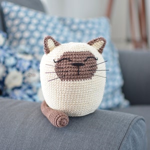 CROCHET PATTERN -  CAT Door Stopper / Home Decor / Amigurumi / Easy Instructions / Handmade - pdf only