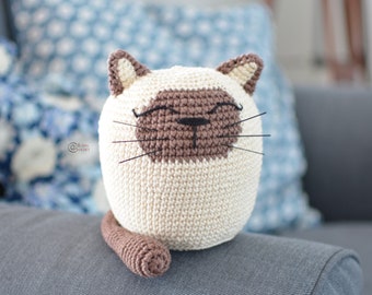 CROCHET PATTERN -  CAT Door Stopper / Home Decor / Amigurumi / Easy Instructions / Handmade - pdf only