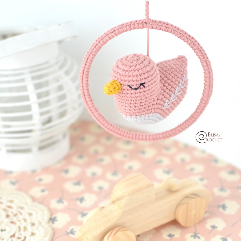 CROCHET PATTERN Little BIRDIE Amigurumi / Stuffed Doll / Easy Instructions / Holiday / Handmade / Christmas / Bird pdf only image 2