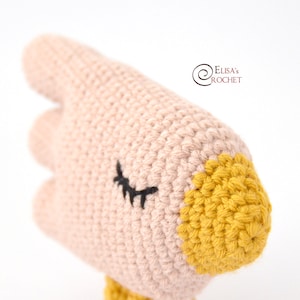 CROCHET PATTERN Pinky BIRD Amigurumi doll / Birdy / Stuffed Doll / Easy Instructions / Handmade Plushie / Sweet pdf only image 5