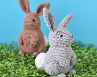 Spring BUNNY | PDF Amigurumi Crochet pattern | English only