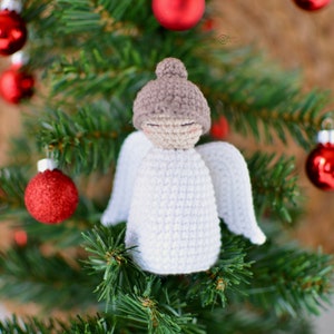 CROCHET PATTERN Little Angel / Amigurumi / Stuffed Toy / Easy Instructions / Handmade / Decor / Christmas / Christmas Tree pdf only image 2