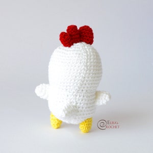 MOTIVO ALL'UNCINETTO Baby POLLO Amigurumi bambola / Bambola di pezza / Istruzioni facili / Uccello / Peluche fatto a mano solo pdf immagine 5