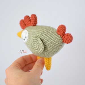 CROCHET PATTERN AGATHA the Hen Amigurumi / Stuffed Doll / - Etsy