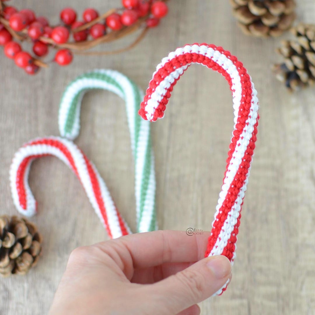 CANDY CANE | PDF Amigurumi Crochet Pattern | English Only - Etsy