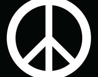 Peace Sticker (colors & sizes)