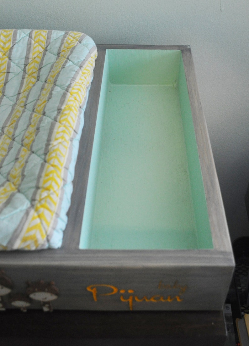 Custom Changing Pad Tray Etsy
