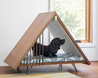 Modern Dog House Side Table - A FRAME