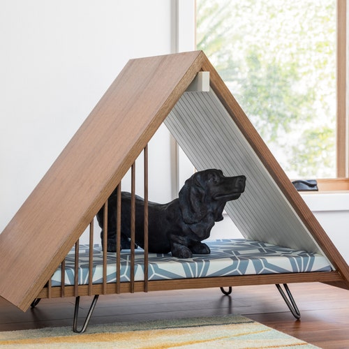 Modern Dog House Side Table House and Home Etsy