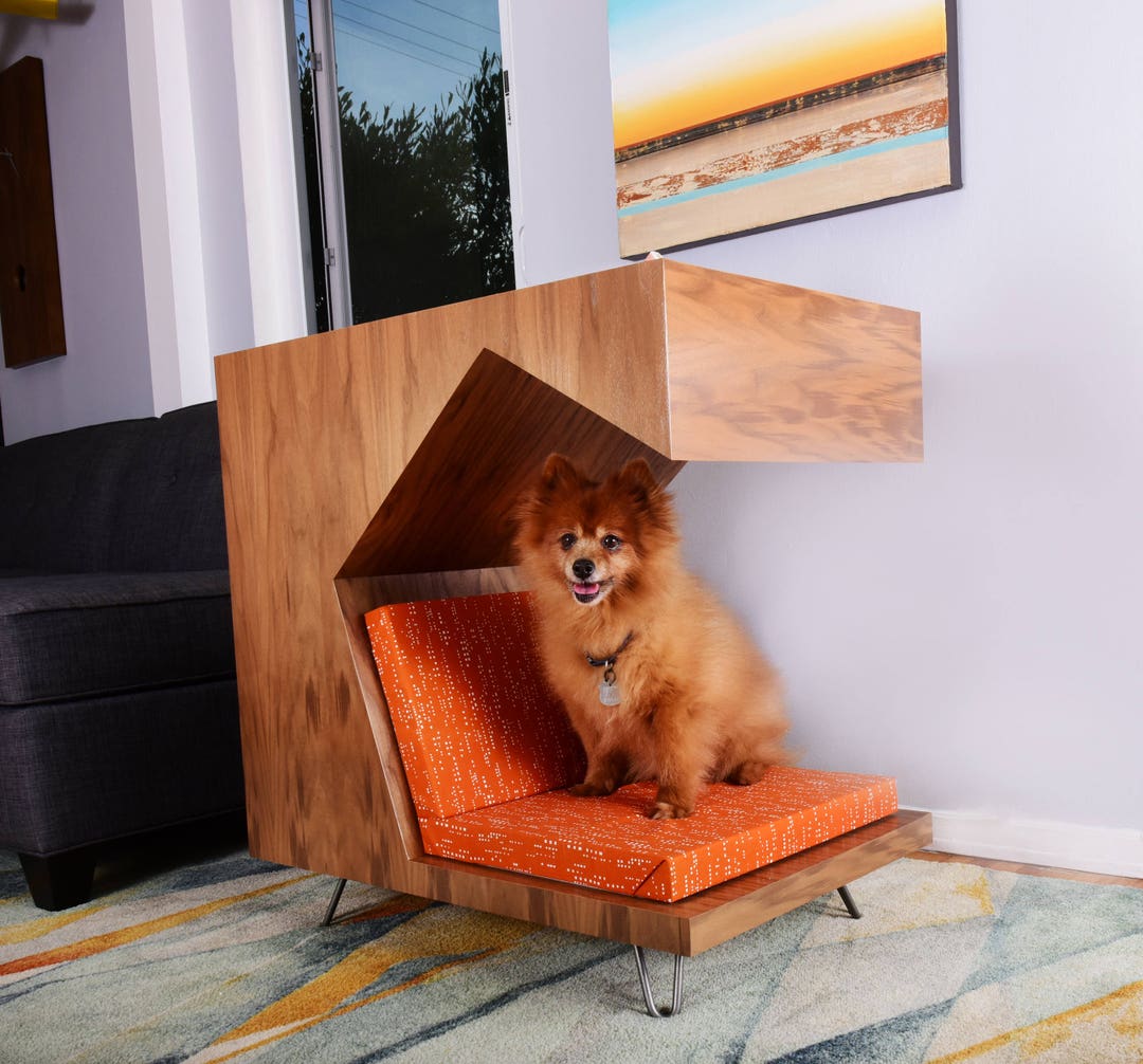 Modern Dog House Side Table House and Home Etsy