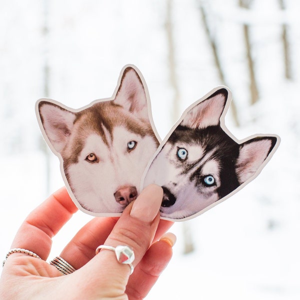 Dog Face Stickers | Upload a Picture of Your Pup!