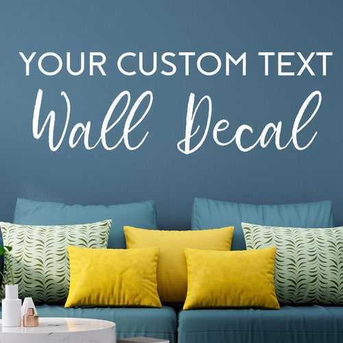 Top Selling Custom Wall Decal on Etsy Design Your Own Etsy