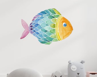 Fish Wall Decal Etsy