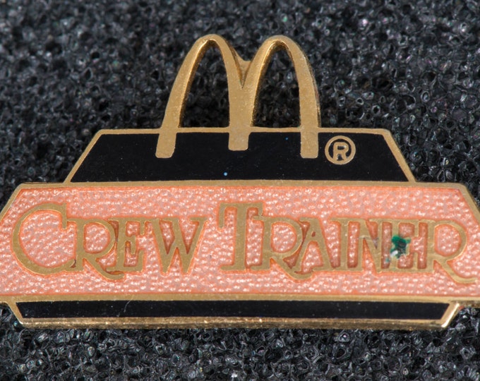 Mcdonald's Crew Trainer Collectible Tack Pin Etsy