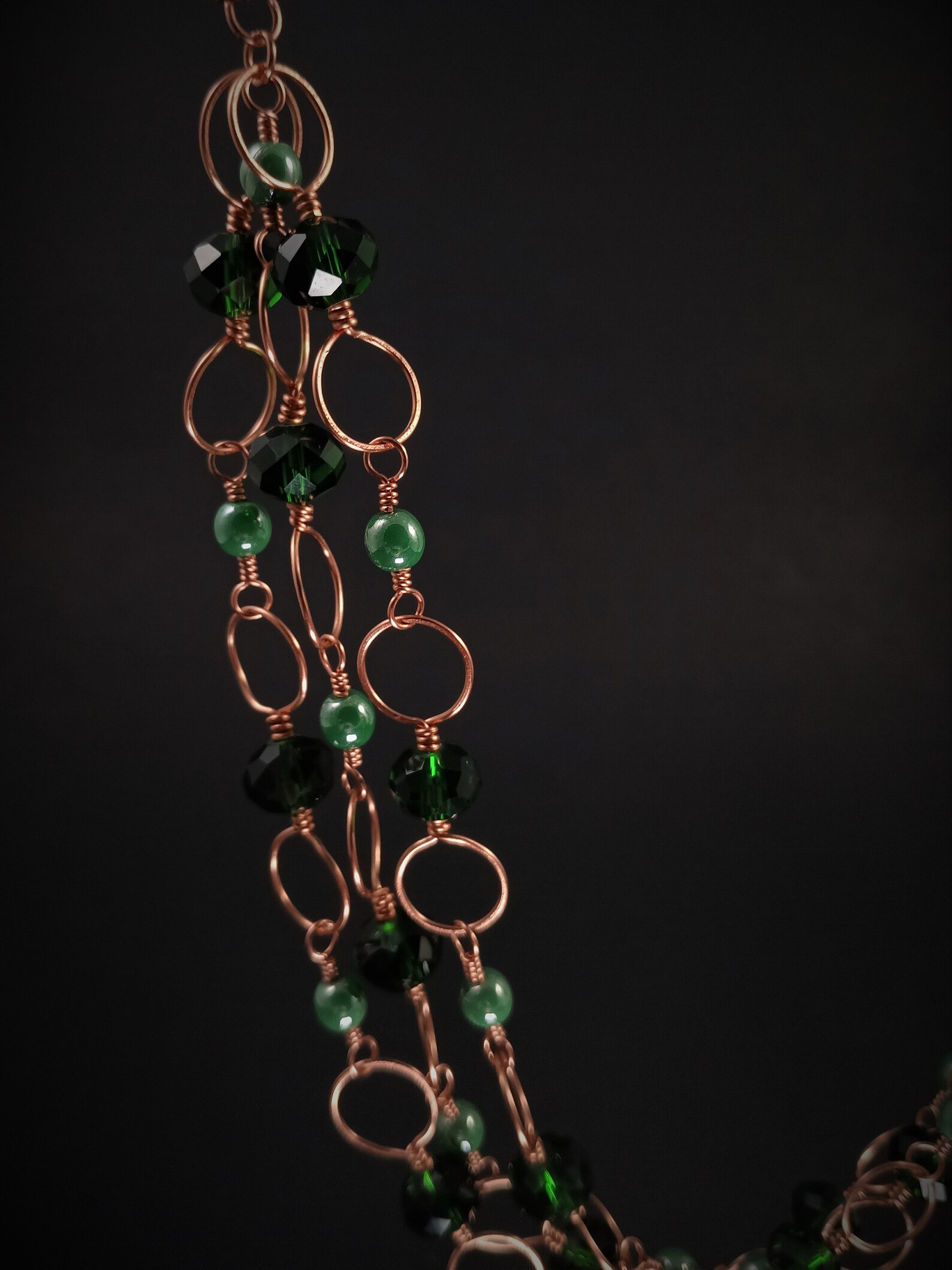 Monique Vintage Stone Necklace