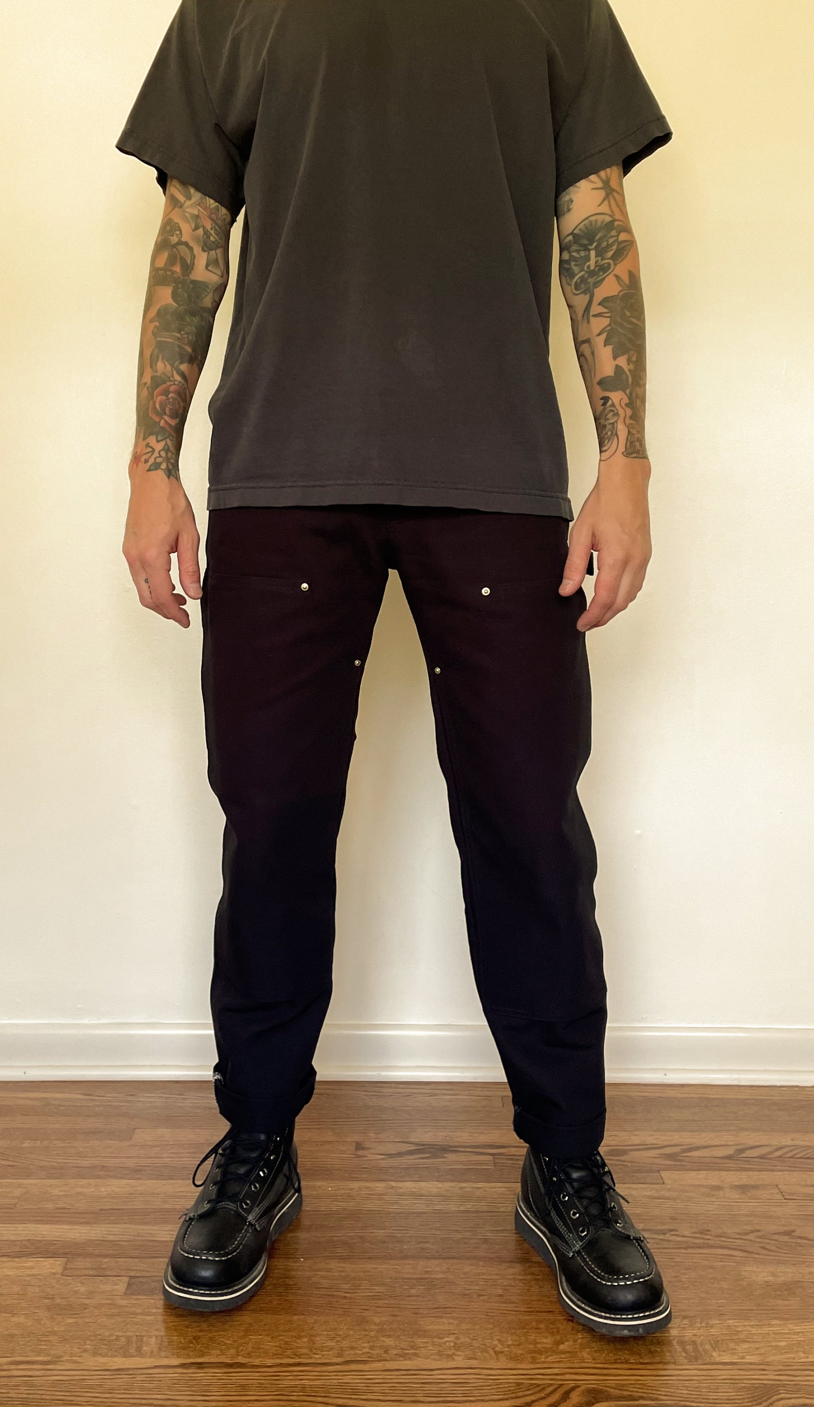 Custom Tailored Carhartt Double Front Work Pants - Etsy