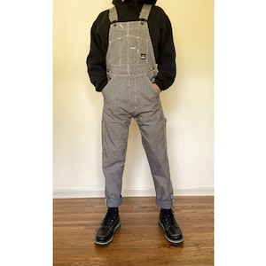 Custom Tailored Berne Hickory Stripe Overalls