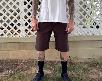 Carhartt Double Front Shorts - Dark Brown
