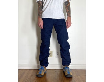 Custom Tailored Navy Blue BDU Pants