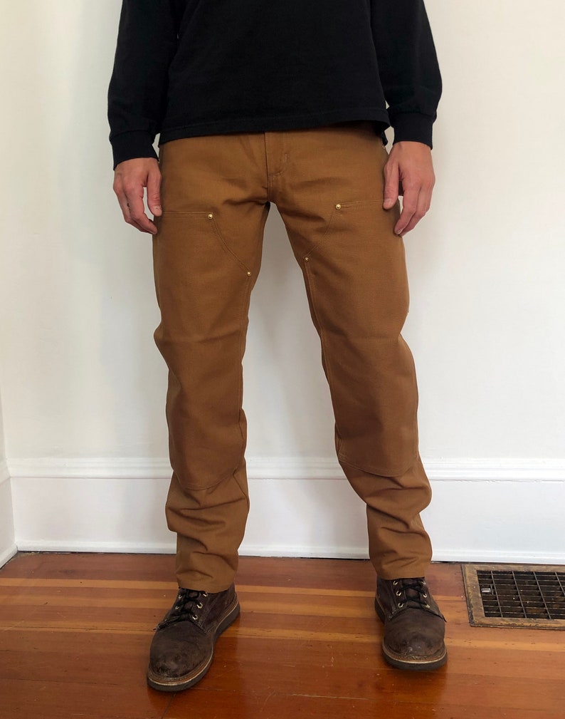 double front pants