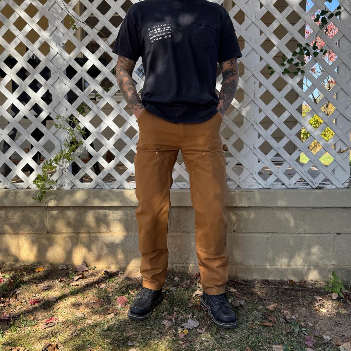 キ*ス様 Carhartt Double Front Work Pants 31 Custom Tailored Carhartt Double Front Work Pants - Carhartt Brown