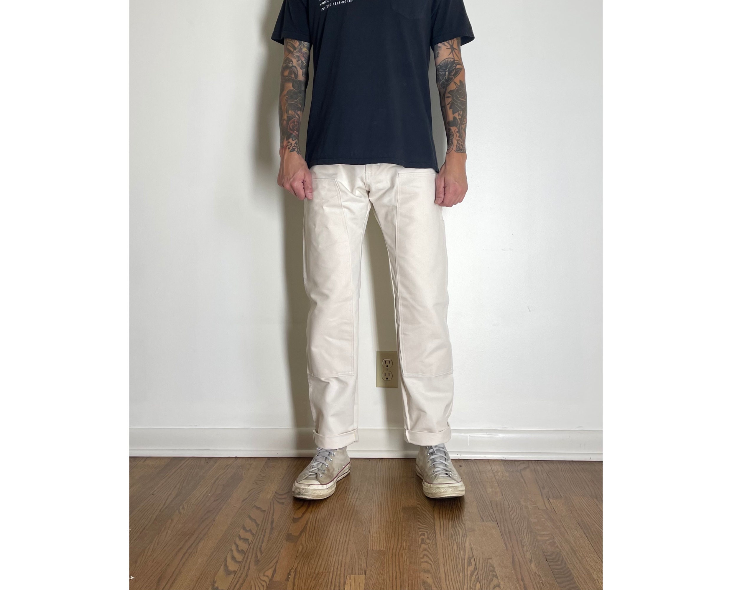 Custom Tailored Roundhouse Natural White Double Front Custom Tailored Roundhouse Natural White Double Front