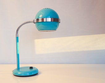 Space Age Desk Night Light Gooseneck Vintage Lloyd Lamp Model 5E40 Retro MCM 